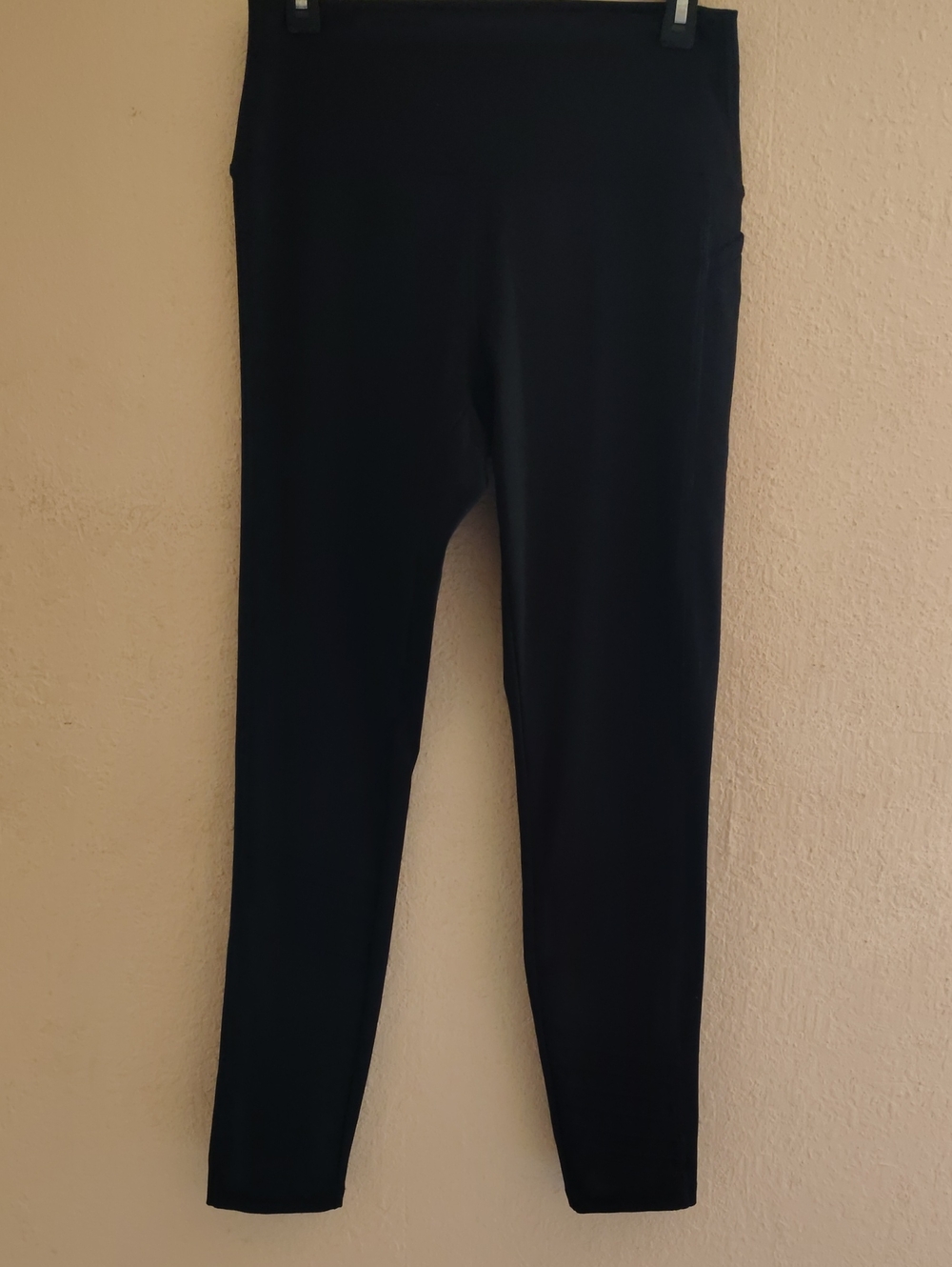 Victoria's Secret PINK ULTIMATE Black Leggings Retro!! Size Large